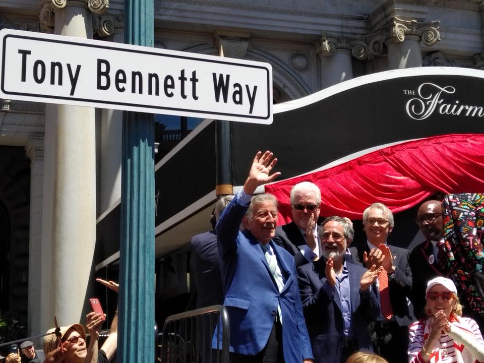 San Francisco names street in honor of Tony Bennett